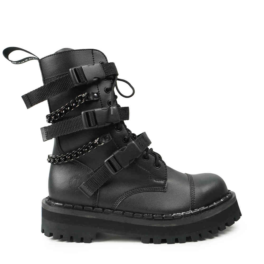 Altercore - 359 Vegan Bottes lacées - Noir